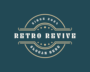 Retro Diamond Business logo design