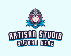 Alien Wizard Cosplay logo design