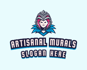 Alien Wizard Cosplay logo design