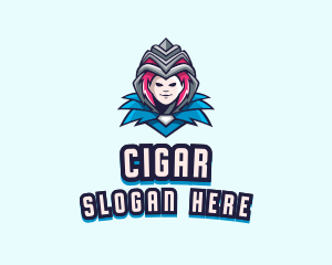 Alien Wizard Cosplay logo design