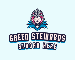 Alien Wizard Cosplay logo design