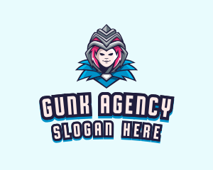 Alien Wizard Cosplay logo design