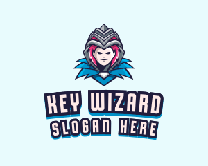 Alien Wizard Cosplay logo design