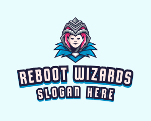 Alien Wizard Cosplay logo design