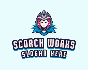 Alien Wizard Cosplay logo design