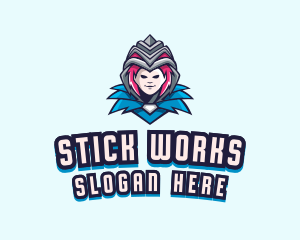 Alien Wizard Cosplay logo design