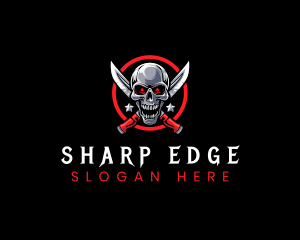 Skull Knife Weapon logo