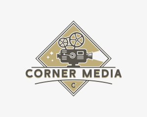 Media Videographer Camera logo design