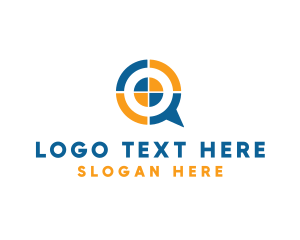 Modern Target Chat Logo
