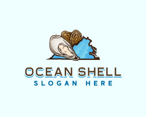 Virginia Oyster Farm logo design