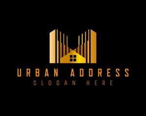 Urban Home Building logo design