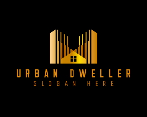 Urban Home Building logo design