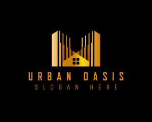 Urban Home Building logo design