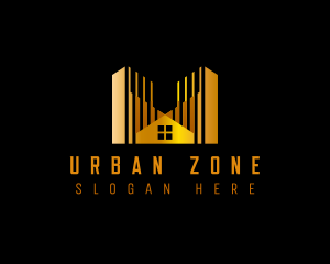 Urban Home Building logo design