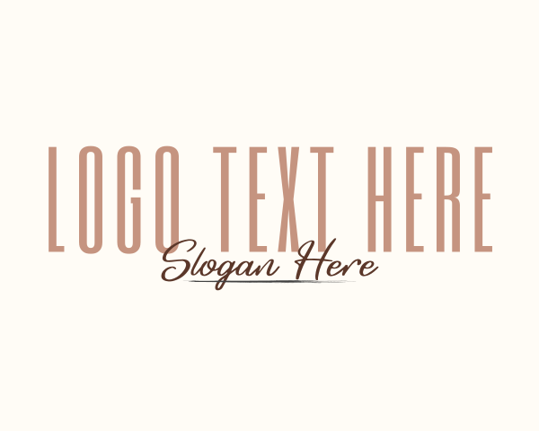 Styling Cursive Business logo