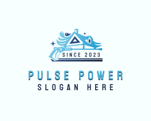 Power Washing Cleaning logo design