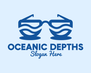 Ocean Wave Sunglasses  logo design