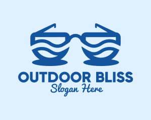 Ocean Wave Sunglasses  logo design