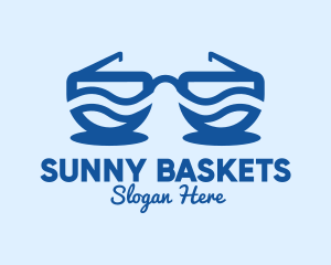 Ocean Wave Sunglasses  logo design