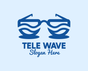 Ocean Wave Sunglasses  logo design