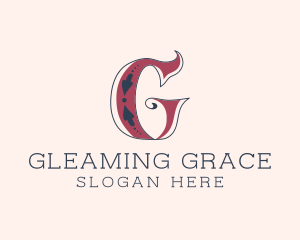 Beauty Boutique Letter G logo design