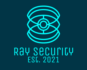 Technology Eye Security  logo design