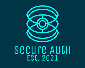 Technology Eye Security  logo design