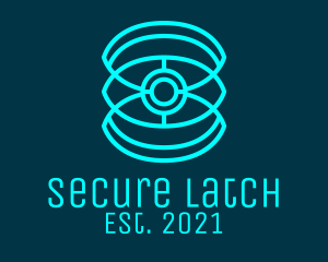 Technology Eye Security  logo design