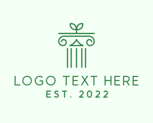 Natural Eco Pillar  logo