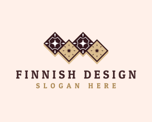 Flooring Tile Design logo design