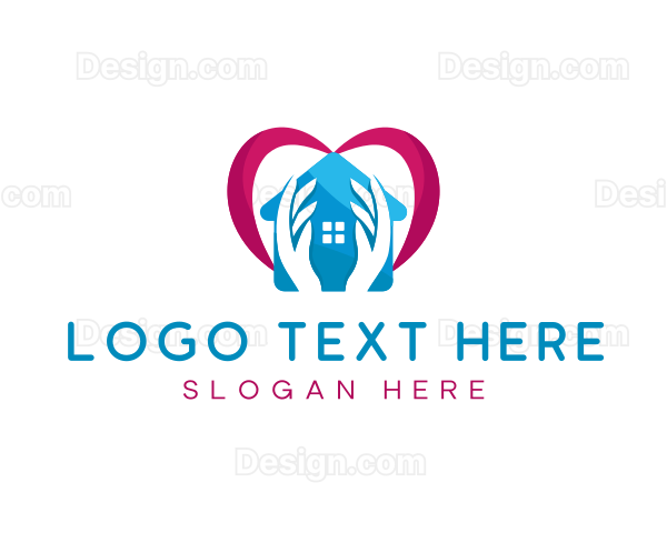 Loving Home Care Heart Logo