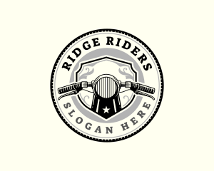 Motorcycle Rider Vehicle logo design