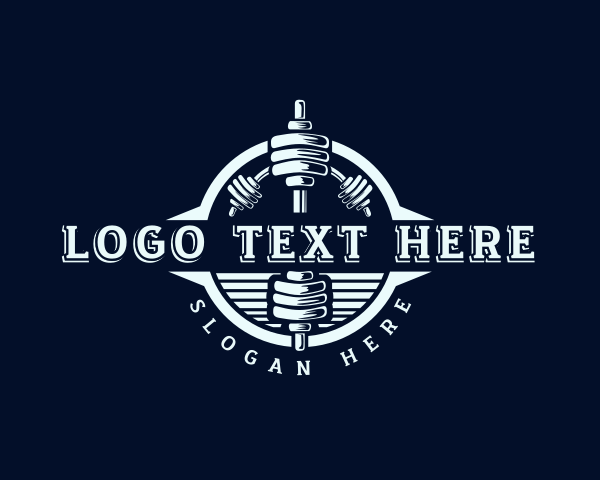 Barbell Weights Training logo