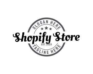 Generic Store Badge logo design