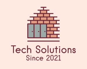 Construction Brick Wall  logo