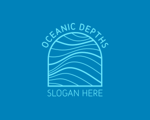 Ocean Wave Trip logo design