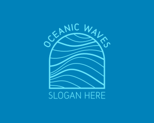 Ocean Wave Trip logo design