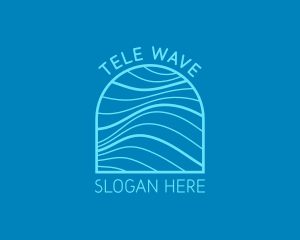 Ocean Wave Trip logo design