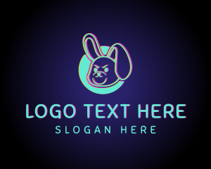 Glitch Bunny Rabbit logo