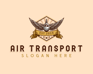 Airplane Wings Aviation logo design