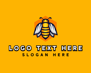 Honey Bee Insect logo