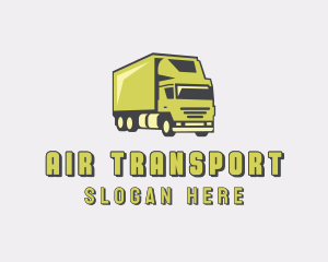 Delivery Cargo Truck logo design