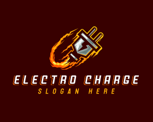 Electric Plug Energy logo design