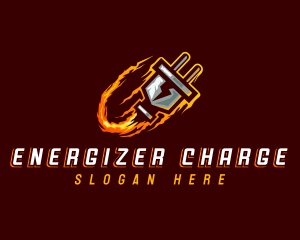 Electric Plug Energy logo design