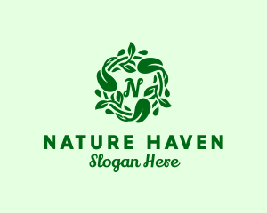 Natural Vines Organic Gourmet logo design