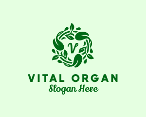 Natural Vines Organic Gourmet logo design