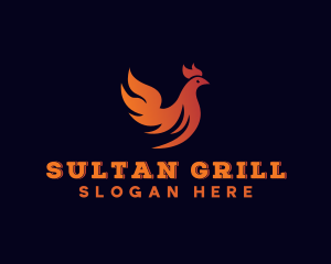 Chicken Barbecue Grill logo design