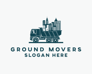 City Mover Truck logo design