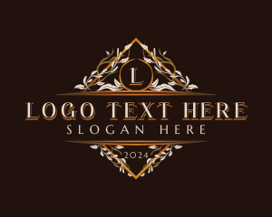 Elegant Floral Vine logo