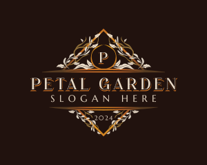 Elegant Floral Vine logo design